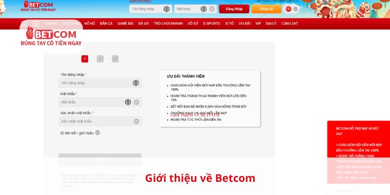 Giới thiệu về betcom